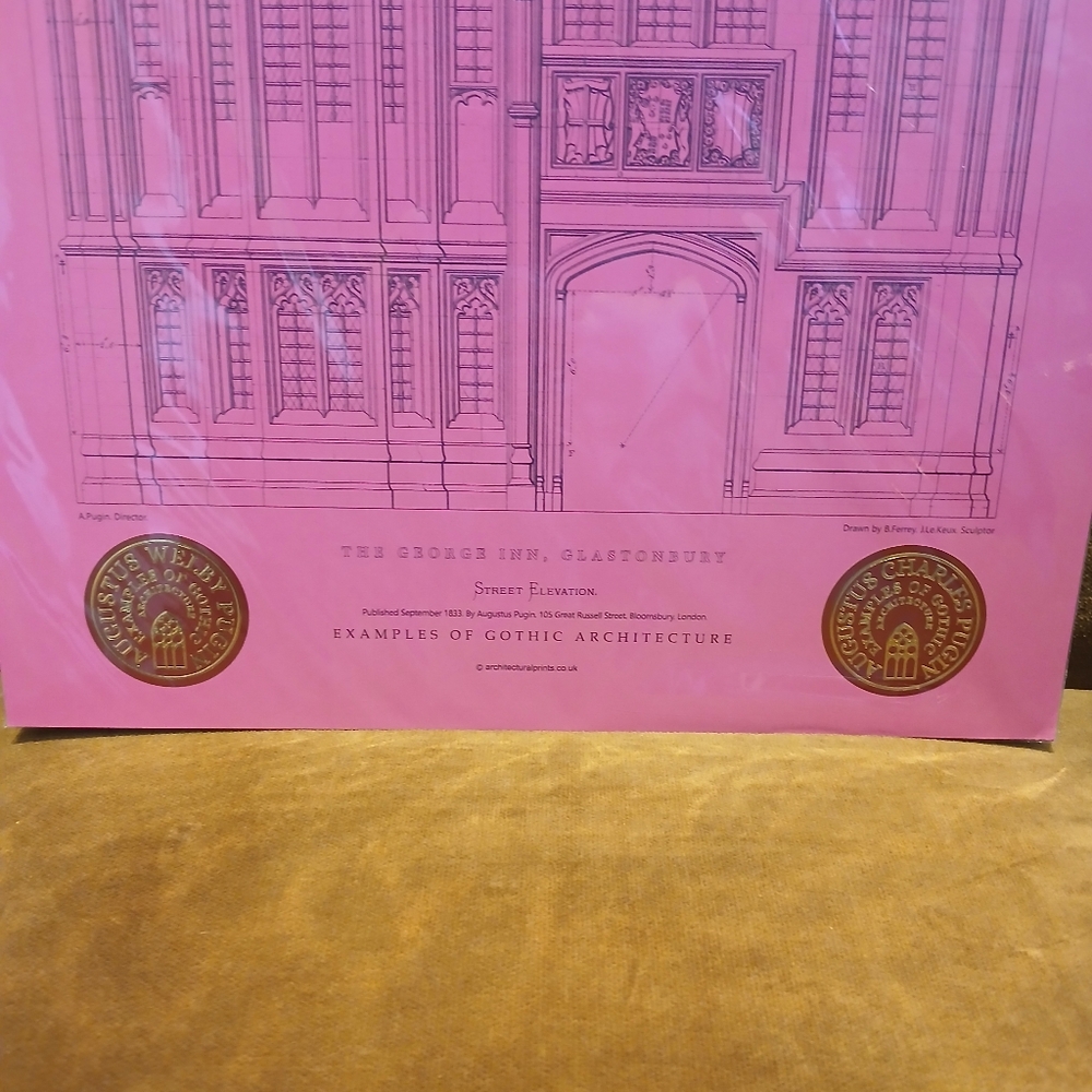 Architectural Print: The George Inn Street Elevation / Size A2 - Picture 5 of 5